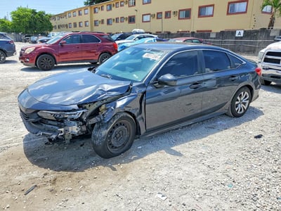 2HGFE2F20NH****** 2022 Honda Civic