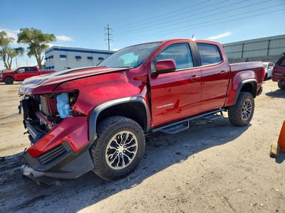 1GCGTEEN4N1****** 2022 Chevrolet Colorado