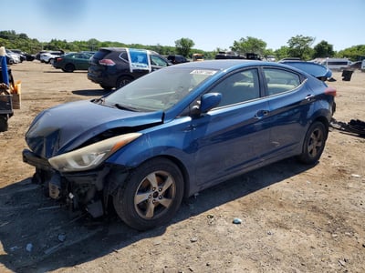 KMHDH4AEXFU****** 2015 Hyundai Elantra