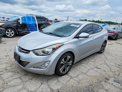 KMHDH4AH2FU****** 2015 Hyundai Elantra