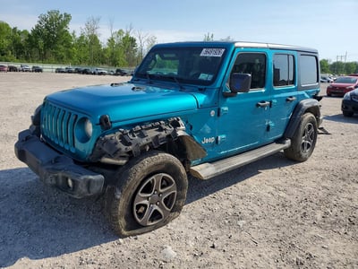 1C4HJXDG0KW****** 2019 Jeep Wrangler