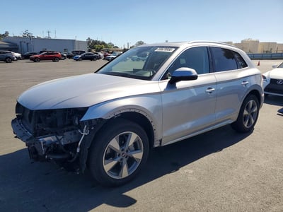 WA1BBAFY2N2****** Salvage and Wrecked 2022 Audi Q5 in Martinez