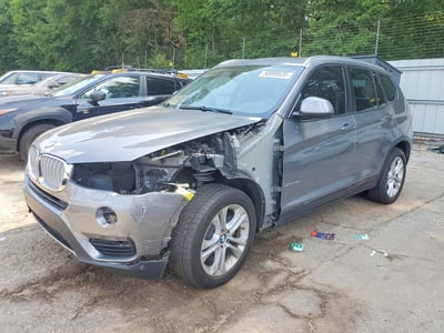 5UXWX7C54H0****** 2017 BMW X3