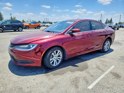 1C3CCCFBXGN****** 2016 Chrysler 200