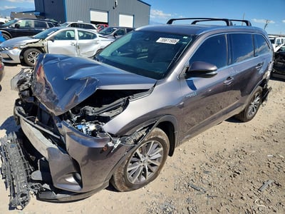 5TDJGRFH3JS****** 2018 Toyota Highlander Hybrid