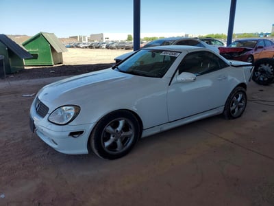 WDBKK65F81F****** 2001 Mercedes-Benz SLK-Class