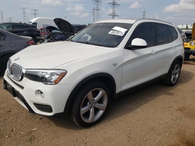 5UXWX9C38H0****** 2017 BMW X3