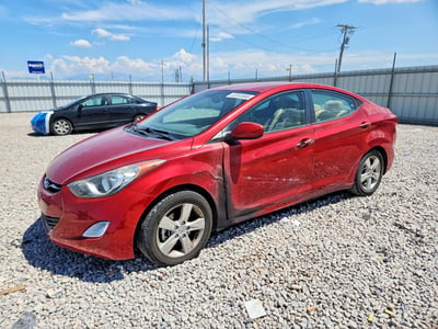 KMHDH4AE8DU****** 2013 Hyundai Elantra