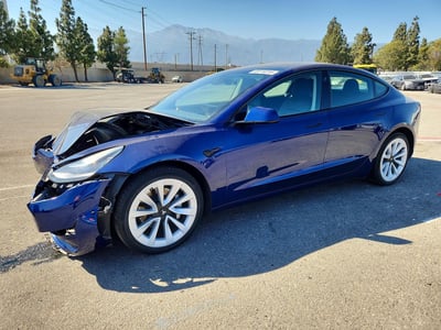 5YJ3E1EA2NF****** 2022 Tesla Model 3