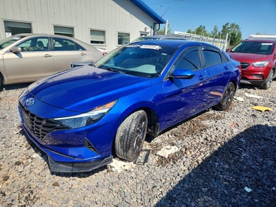 KMHLM4AG8NU****** 2022 Hyundai Elantra