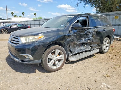 5TDYK3EH2DS****** 2013 Toyota Highlander