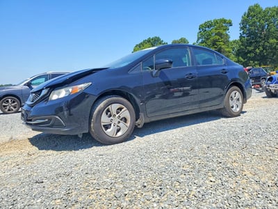 2HGFB2F54FH****** 2015 Honda Civic