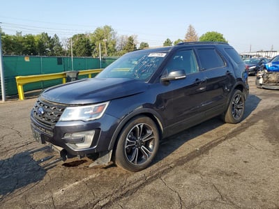 1FM5K8GT1HG****** 2017 Ford Explorer