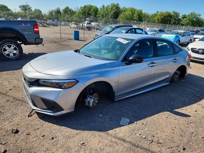 2HGFE2F52NH****** 2022 Honda Civic