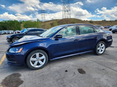 1VWBP7A38DC****** 2013 Volkswagen Passat