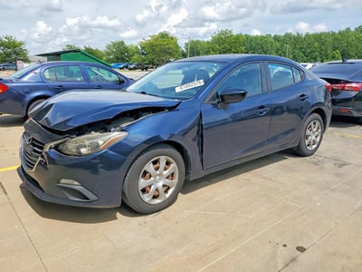JM1BM1T70E1****** 2014 Mazda 3