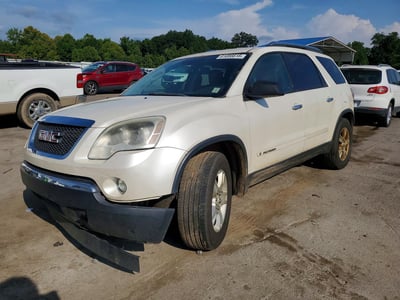 1GKER13708J****** 2008 GMC Acadia