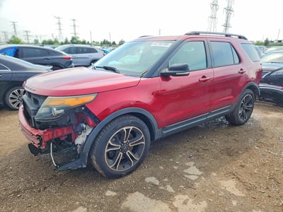 1FM5K8GT9FG****** 2015 Ford Explorer