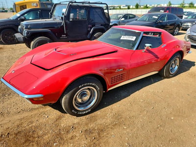 1Z37W2S5***** 1972 Chevrolet Corvette