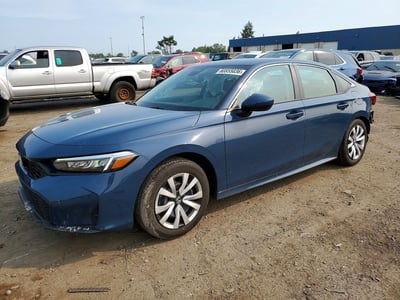 2HGFE2F23SH****** 2025 Honda Civic