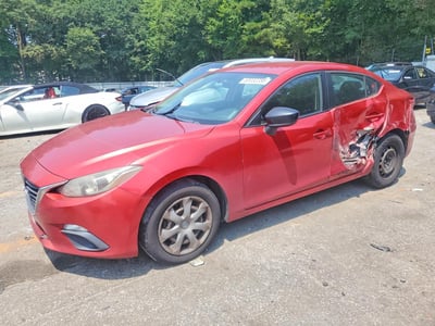 JM1BM1T76E1****** 2014 Mazda 3