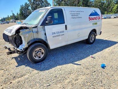 1GTW7AFP5M1****** 2021 GMC Savana