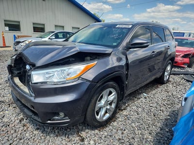 5TDDKRFH2ES****** 2014 Toyota Highlander