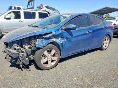 KMHDH4AE7DU****** 2013 Hyundai Elantra