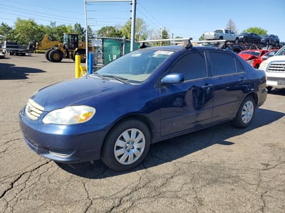 2T1BR38E63C****** 2003 Toyota Corolla