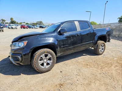 1GCGTDEN9M1****** 2021 Chevrolet Colorado