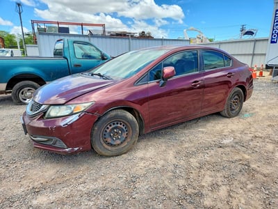 2HGFB2F51DH****** 2013 Honda Civic