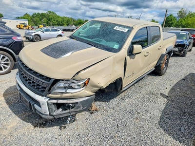 1GCGTEEN5N1****** 2022 Chevrolet Colorado