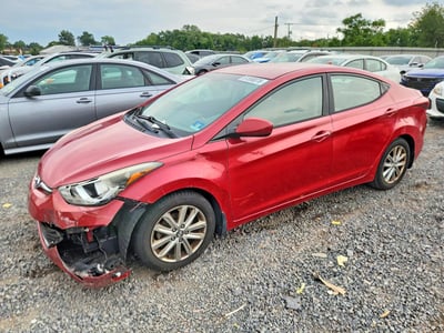 KMHDH4AE7GU****** 2016 Hyundai Elantra