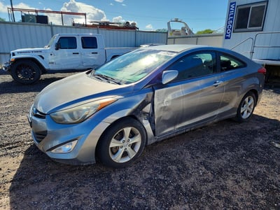 KMHDH6AE6DU****** 2013 Hyundai Elantra