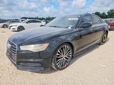 WAUC8AFCXHN****** Salvage and Wrecked 2017 Audi A6 in Houston