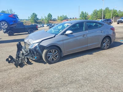 KMHD84LFXLU****** 2020 Hyundai Elantra