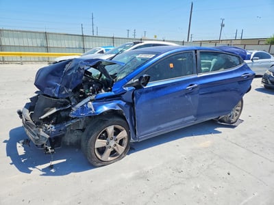 KMHDH4AE5DU****** 2013 Hyundai Elantra