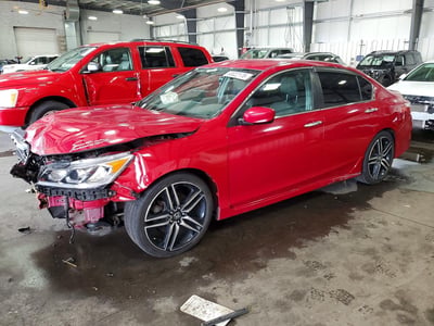 1HGCR2F53GA****** 2016 Honda Accord