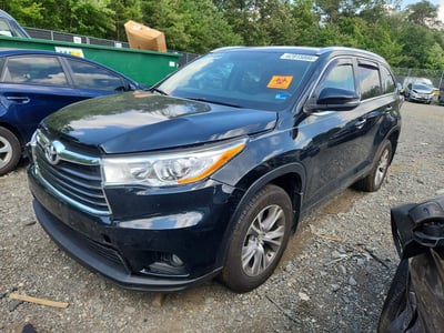 5TDJKRFH2FS****** 2015 Toyota Highlander