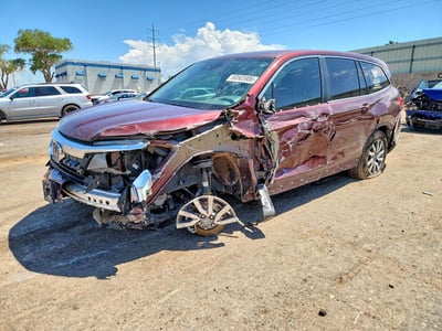 5FNYF5H53MB****** 2021 Honda Pilot