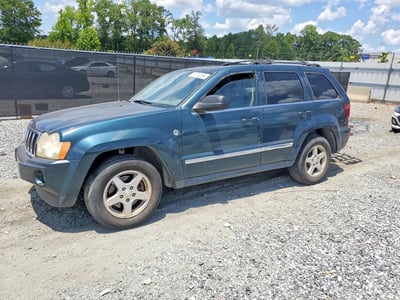 1J8HR58215C****** 2005 Jeep Grand Cherokee