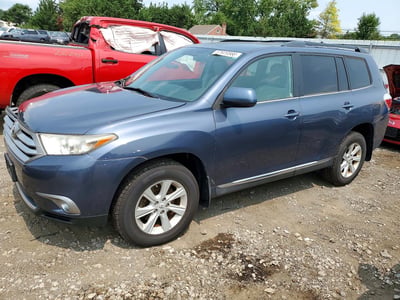 5TDBK3EH1CS****** 2012 Toyota Highlander