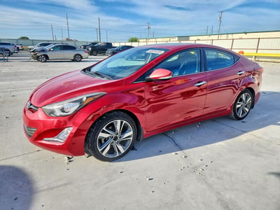 KMHDH4AE1GU****** 2016 Hyundai Elantra