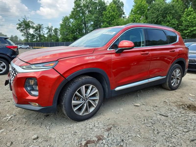 5NMS33AD1LH****** 2020 Hyundai Santa Fe