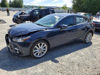 JM1BM1L36E1****** 2014 Mazda 3