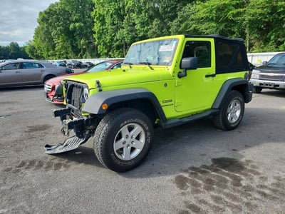 1C4AJWAG6GL****** 2016 Jeep Wrangler