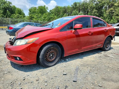 2HGFB6E53CH****** 2012 Honda Civic