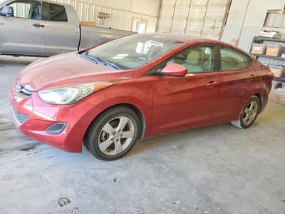 KMHDH4AE3DU****** 2013 Hyundai Elantra