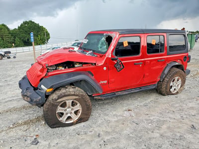 1C4HJXDG6LW****** 2020 Jeep Wrangler
