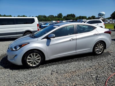 KMHDH4AEXEU****** 2014 Hyundai Elantra